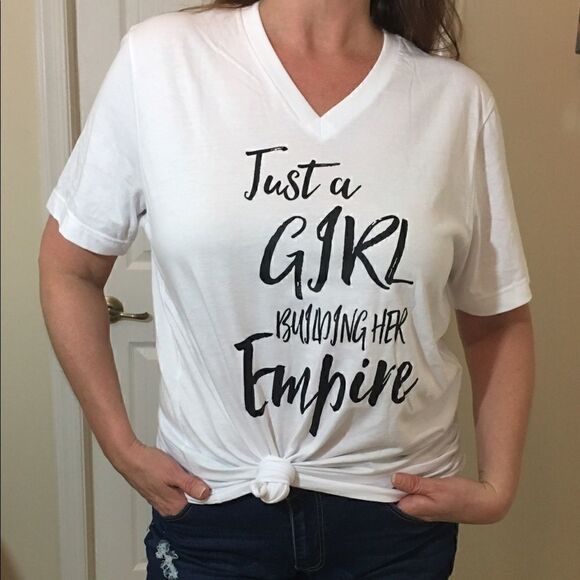 Setting Goals and Crushing Them Dark Gray Short Sleeve Tee - Picture 2 of 3